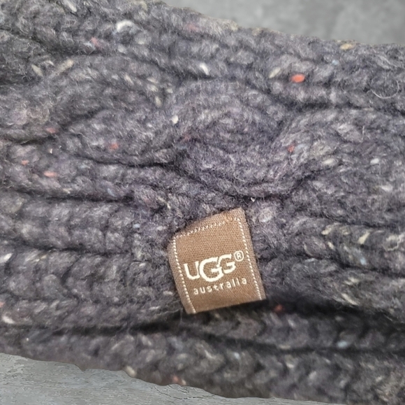 𝅺UGG Australia Chunky Wool Blend Knit Headwrap - Size OS - Picture 4 of 8